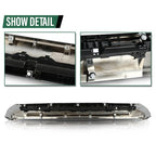 Fit For Toyota Tundra 2014-2021 Front Upper Hood Bulge Molding Grille Trim
