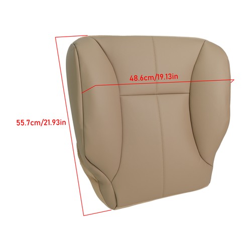 For Dodge Ram 1500 2500 3500 SLT 1998-2002 Seat Cover Passenger Bottom Leather