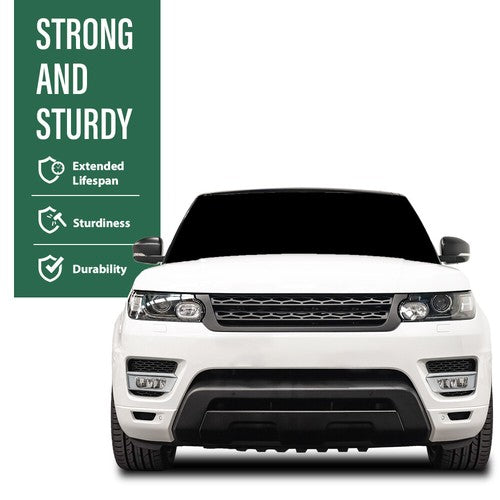 Fit For 2014-2017 Land Rover Range Sport Bumper Fog Light Bezel Lamp Trim Silver