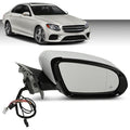 Fit For 16-2020 Mercedes Benz W213 E Class White Right Side Mirror w/ Blind Spot