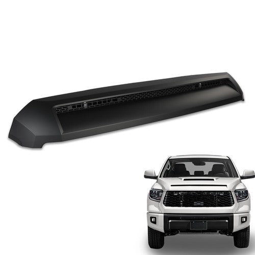 Front Upper Hood Bulge Molding Grille Trim Fit For Toyota Tundra 2014-2021