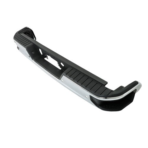 For Silverado/Sierra 1500 2019-2023 Steel Chrome Rear Bumper With Sensor Holes