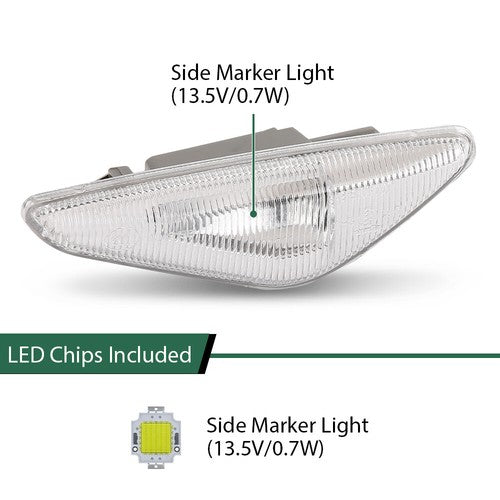 Fit For 2006-2013 BMW X3 F25 X5 E70 X6 E71 E72 Side Marker Turn Signal Light