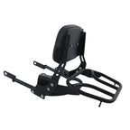 Backrest Sissy Bar w/ Luggage Rack For Bonneville T100 T120/Black 2016-24 US