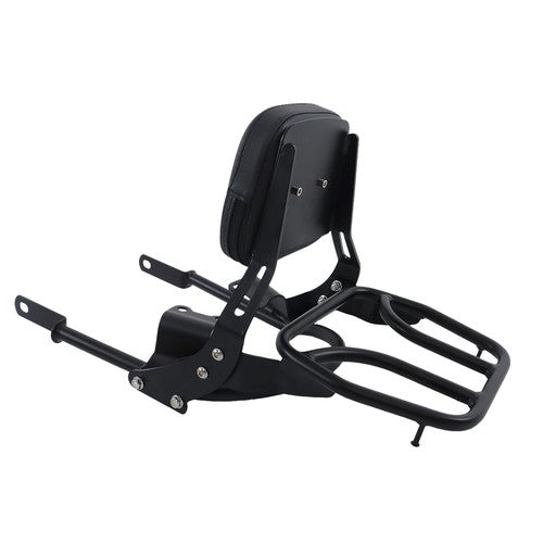 Backrest Sissy Bar w/ Luggage Rack For Bonneville T100 T120/Black 2016-24 US