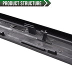 Fit For 2009-2014 Ford F150 Flexible Flex Step Tailgate Molding Trim Black New
