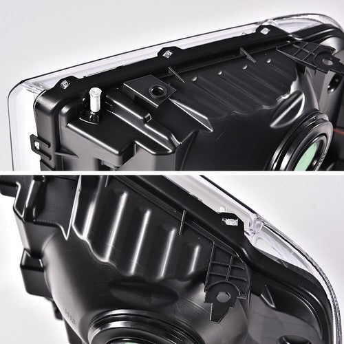 Clear Corner Headlights w/ LED DRL Fit For 2005-2007 Ford F250 F350 Super Duty