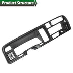 Fit For 94-97 Dodge Ram 1500 2500 3500 Pickup Black Dashboard Bezel w/ Vents