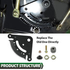 For John Deere LA130 LA135 LA140 LA145 Steering Sector & Pinion Gear w/ Bushings