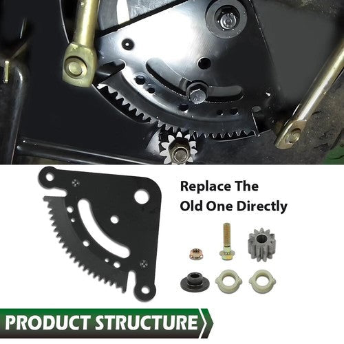 For John Deere LA130 LA135 LA140 LA145 Steering Sector & Pinion Gear w/ Bushings