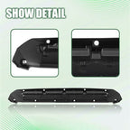 Front Upper Hood Bulge Molding Trim Matte Black For Toyota Tundra 2014-2021