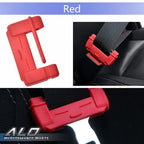 2PC Car SUV Seat Belt Buckle Clip Silicone Anti-Scratch Cover Safety Accessories