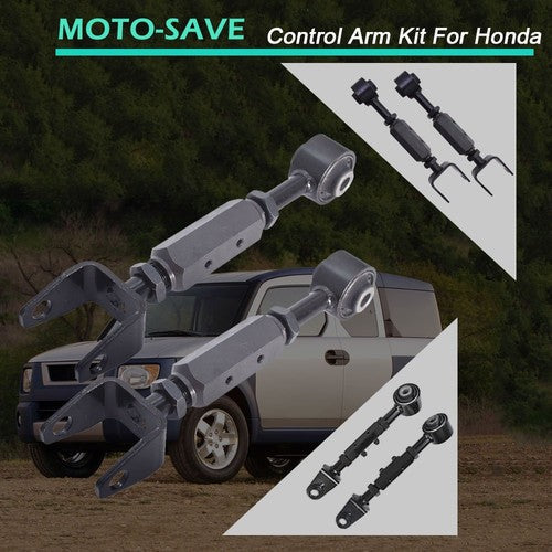 Rear Upper Adjustable Control Arm LH+RH For Honda Element CR-V 2.4L I4 2002-2011