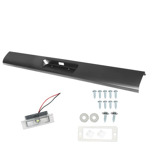 Steel Black Rear Bumper Roll Pan For 1995-2004 Tacoma Standard Assembly Set