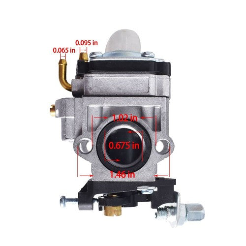 Carburetor Carb & Gasket For Gas 2 Cycle 43cc Powermate PCV43 Tiller Motor Parts