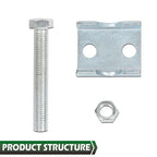 4pcs 2-Way Adjustable Lift Or Lower Spring Spacer Coil Spring Compressor