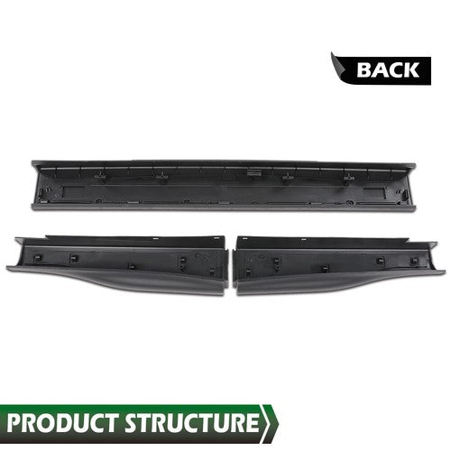 3-Piece Flex Step Tailgate Trim Molding – 2008–2016 Ford F-250/F-350 Super Duty trucks equipped – Part Outfitters, additional product view 4