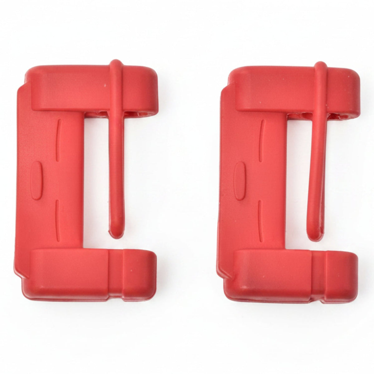 2PC Car SUV Seat Belt Buckle Clip Silicone Anti-Scratch Cover Safety Accessories