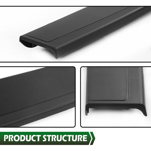 Tailgate Cap Molding Top Protector Fit For 2014-2019 Chevy Silverado/GMC Sierra