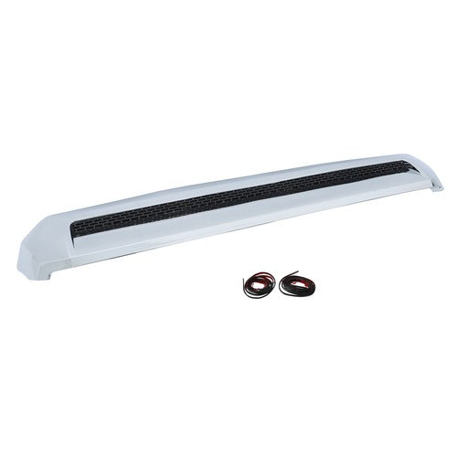 For Toyota Tundra 2014-2021 Chrome Front Upper Hood Bulge Grille Trim Molding