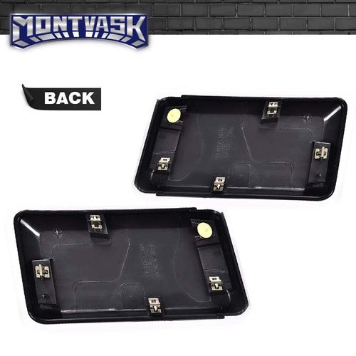 Fit For 2018-2020 Ford F150 Front Bumper Guards Inserts Pads End Caps Cover Trim