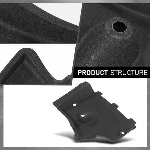 Front Under Body Splash Guard Shield Cover Right Fit For 11-17 Audi A6 S6 C7 A7