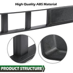 Fit For 18-20 Ford F150 Front Bumper Cover Lower Grille Trim Panel Black Plastic