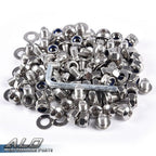 Universal Pocket/Rivet Style Fender Flares Screw/Bolt Hardware Kit Fit For Ford