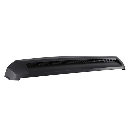 Front Upper Hood Bulge Molding Trim Matte Black For Toyota Tundra 2014-2021