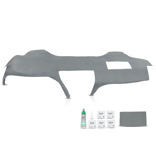 Fit For 2007-2011 Toyota Camry TPE Dashboard Dash Cover Cap Overlay Gray