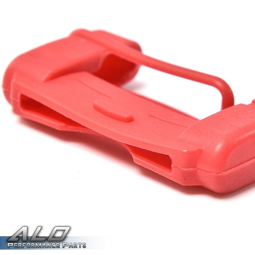 2PC Car SUV Seat Belt Buckle Clip Silicone Anti-Scratch Cover Safety Accessories