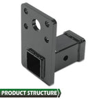 Fit For HMMWV HUMVEE MILITARY M998 M151A1 2'' Receiver Hitch w/ Hitch Pin Kit