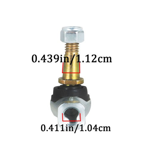 New For EZGO TXT Golf Cart Tie Rod Ends (Driver & Passenger Side) Years 2001-Up