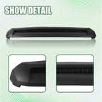 Front Upper Hood Bulge Molding Trim Matte Black For Toyota Tundra 2014-2021
