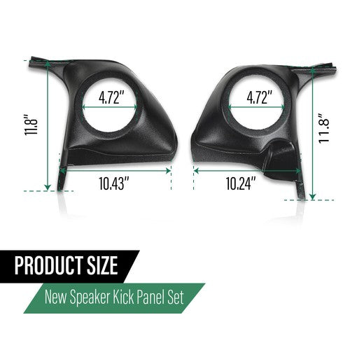 Speaker Kick Panels Fit For 1978-1988 Monte Carlo El Camino Malibu Regal Cutlass