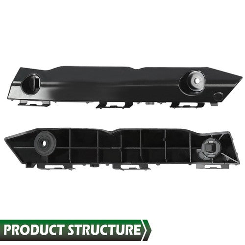 Fit For 2015-2017 Toyota Camry Bumper Bracket Front Left & Right Side Pair