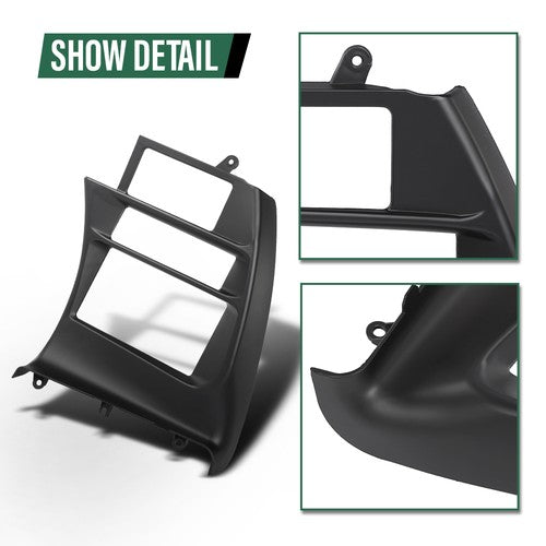 Dash Radio Climate Control Trim Bezel Fit For 1994-1996 Chevrolet Corvette C4