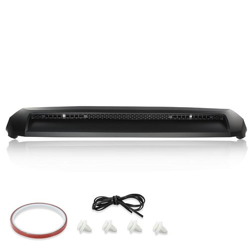 Front Upper Hood Bulge Molding Grille Trim Fit For Toyota Tundra 2014-2021