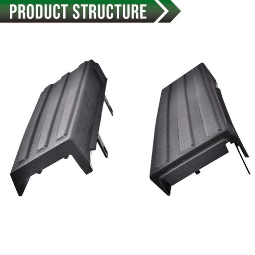 Fit For 2009-2014 Ford F150 Flexible Flex Step Tailgate Molding Trim Black New