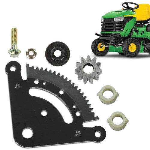For John Deere LA130 LA135 LA140 LA145 Steering Sector & Pinion Gear w/ Bushings