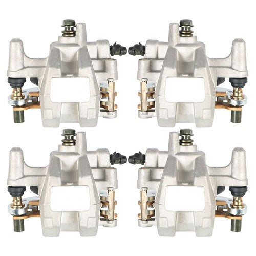 For Yamaha YFM700F/P Grizzly 700 2007-2020 Front & Rear Brake Calipers w/Pads