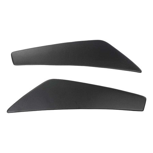 2pcs Door Panel Insert Textured Black Fit For 2010-2014 Ford Mustang Replacement