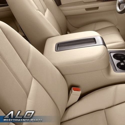 Fit For 07-14 Chevy Silverado GMC Sierra Center Console Armrest Lid Beige