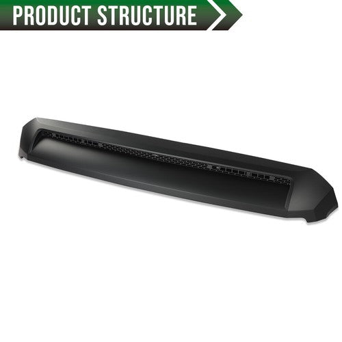 Front Upper Hood Bulge Molding Grille Trim Fit For Toyota Tundra 2014-2021
