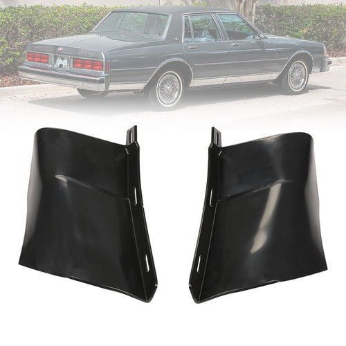 New Fit For Chevrolet Caprice Black Rear Bumper Fillers 1986 1987 1988 1989 1990