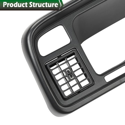 Fit For 94-97 Dodge Ram 1500 2500 3500 Pickup Black Dashboard Bezel w/ Vents