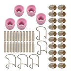 KIT TIPS CUT50 60Amp 50pcs SG-55 AG-60 WSD-60 Plasma Cutter Torch Consumables