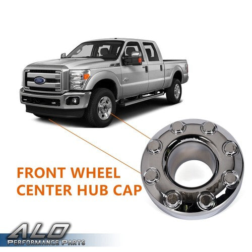 Front Wheel Silver Center Hub Cap Fit For 05-18 Ford F350 Dually 4x4 Open USA