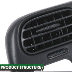 Dark Gray Dash Trim Bezel Fit For 1998-2004 Blazer Jimmy Sonoma S10 Bravada New