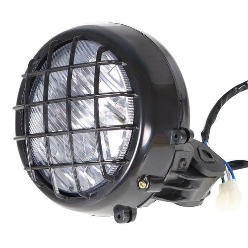 2× Headlights lens bulbs lights grills For Yamaha Banshee 1987-2006 Warrior 350